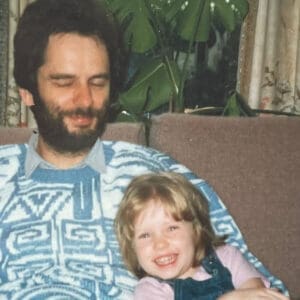 Kate and her dad 