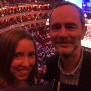 Kate and her dad 