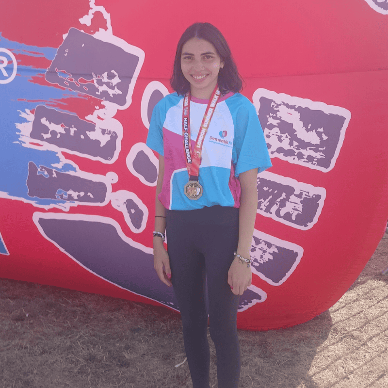 Sofia, who took on the 25km London Summer Walk in 2026