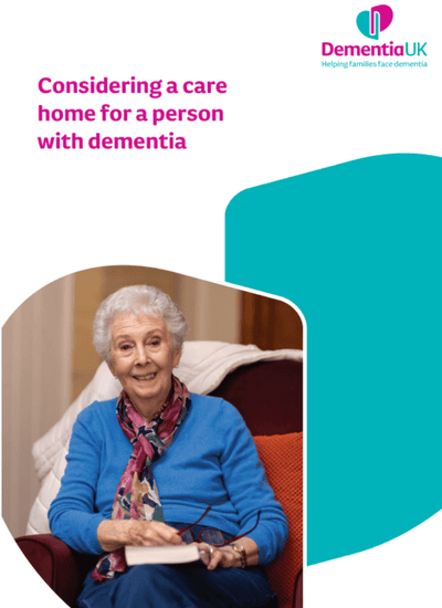 Care home leaflet